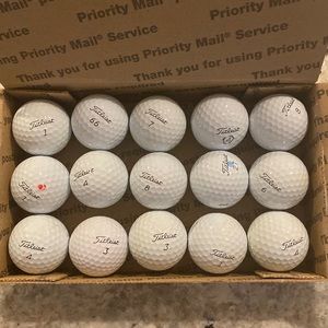 15 TItleist PROV1 Golf Balls